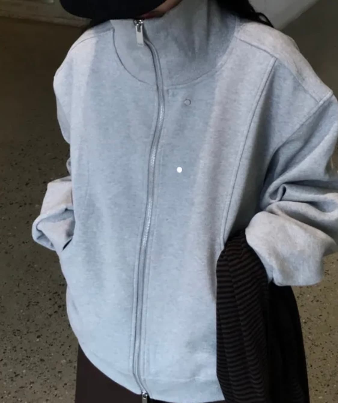 하이넥 집업 상품이미지3