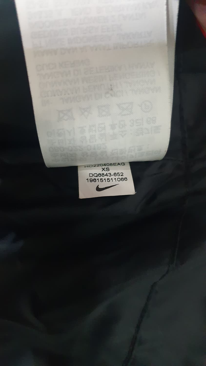 나이키 스우시 퍼 플리스 자켓 버건디 상품이미지9