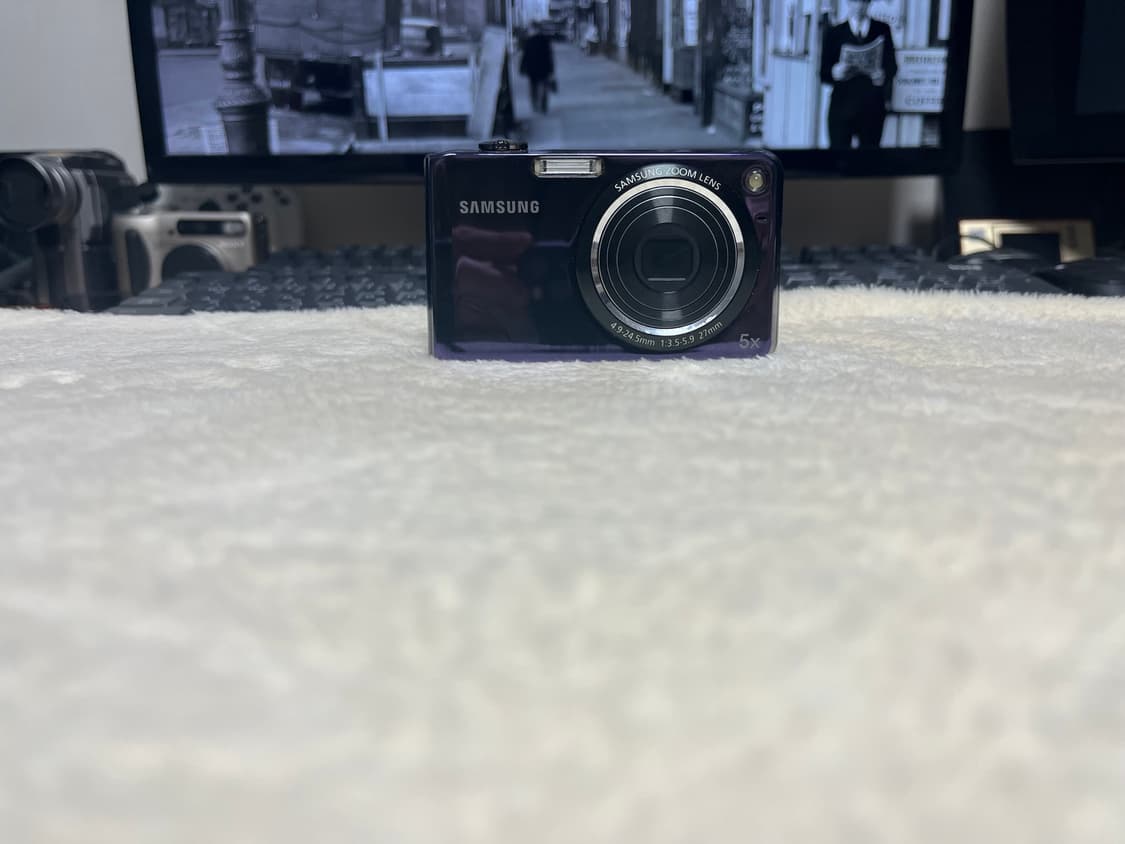 💜💜💜 삼성 VLUU PL150 📸 보라 감성 레트로 디카 ✨ 상품이미지2