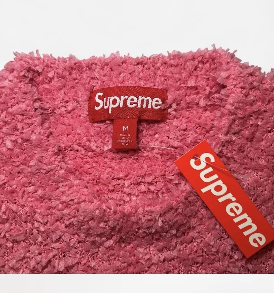 슈프림 텍스쳐드 아크 스웨터 핑크 상품이미지3