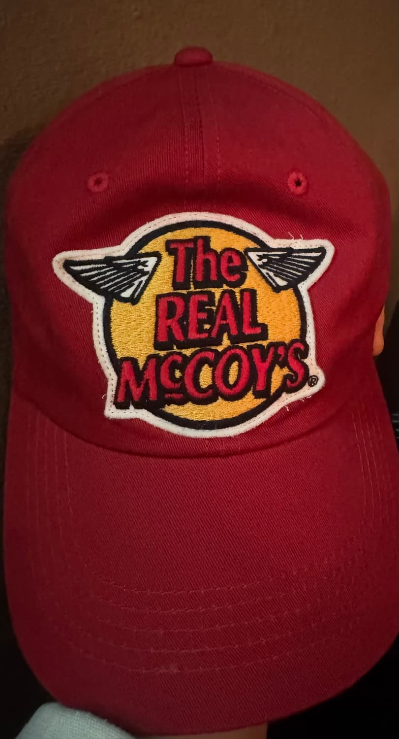 The real mcccoy’s 리얼 맥코이 볼캡 레드 red 상품이미지2