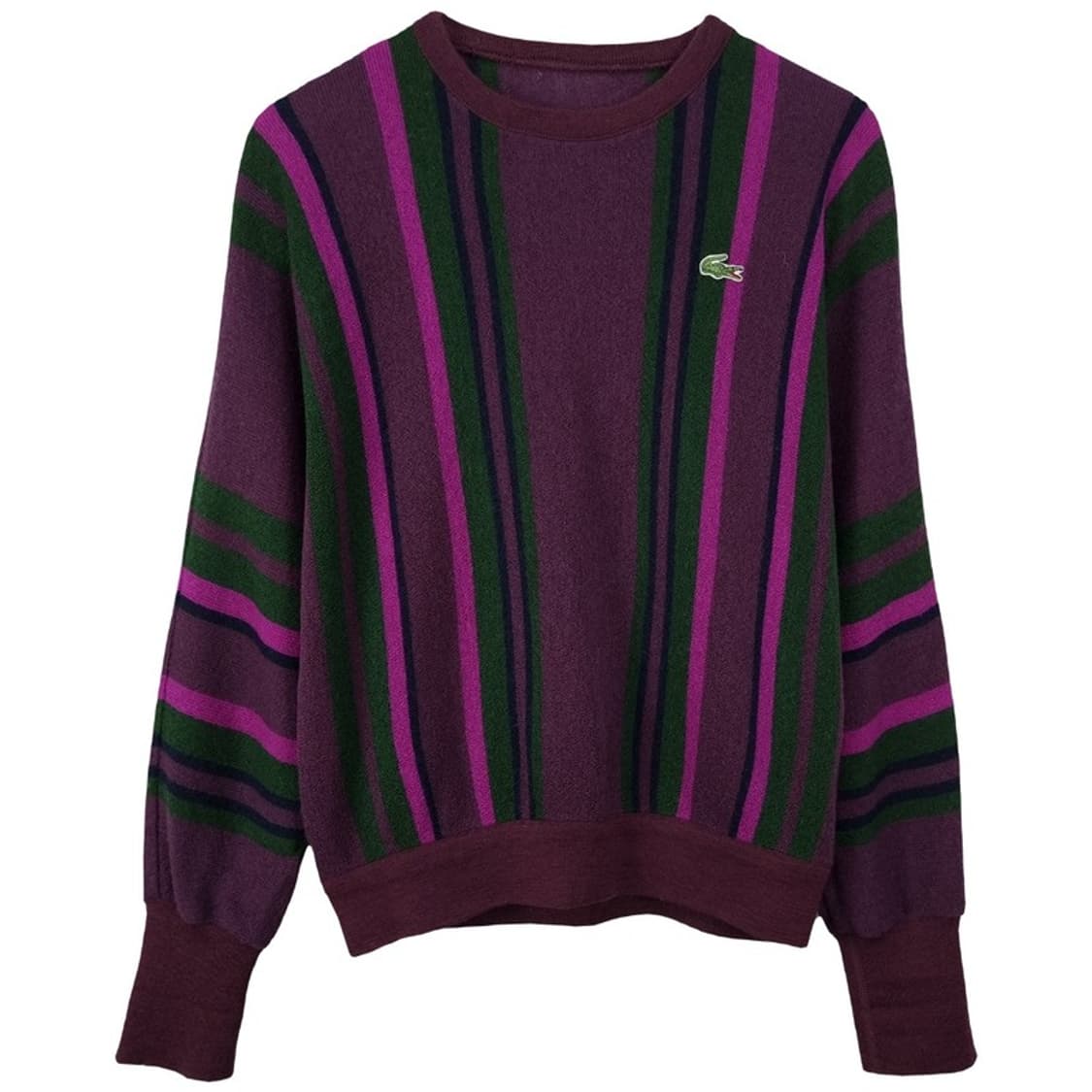 [라코스테] 로고 패치 빈티니 패턴 루즈핏 니트 M19849 상품이미지2