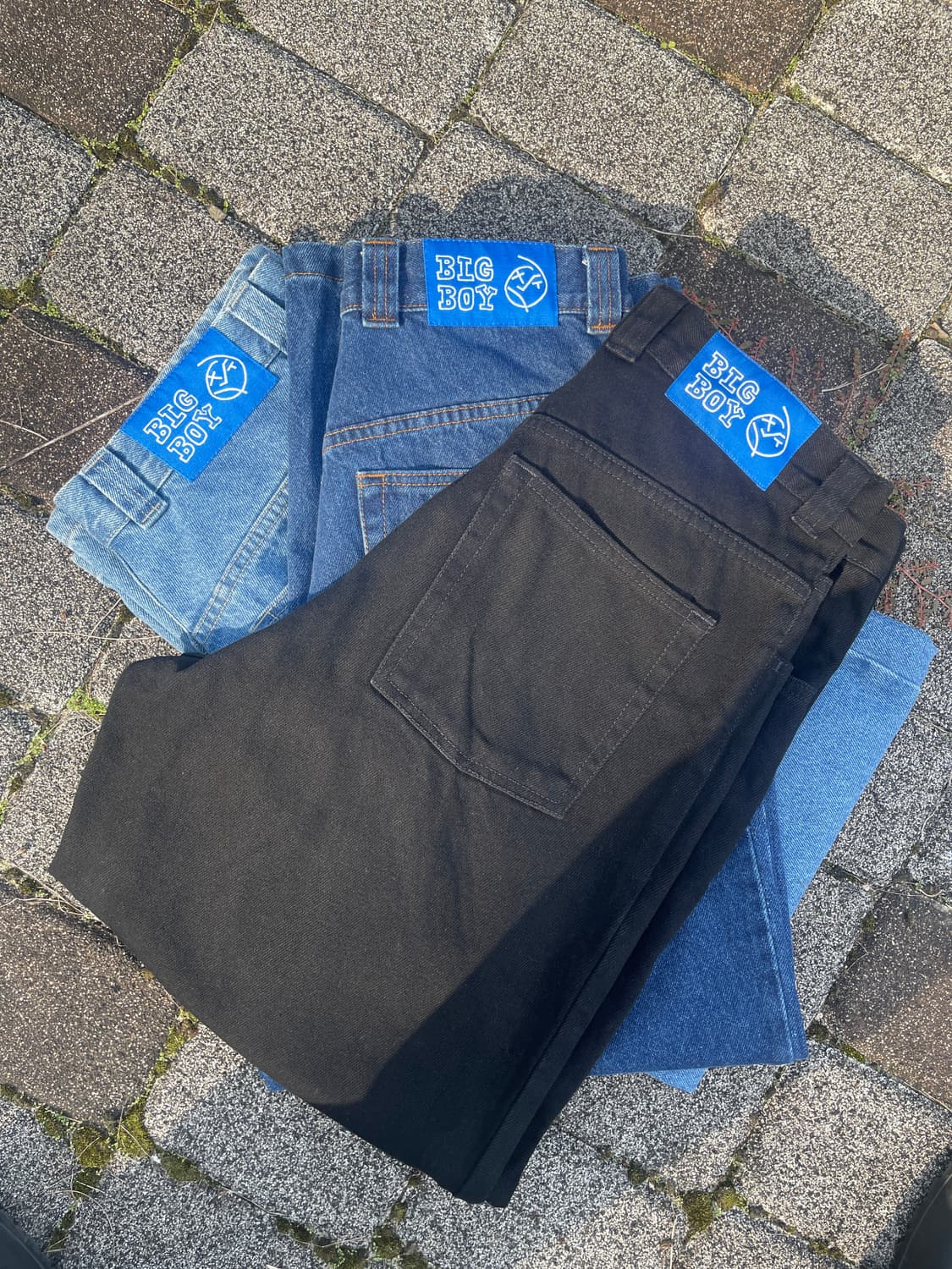 폴라스케이트 빅보이팬츠 다크블루 상품이미지1