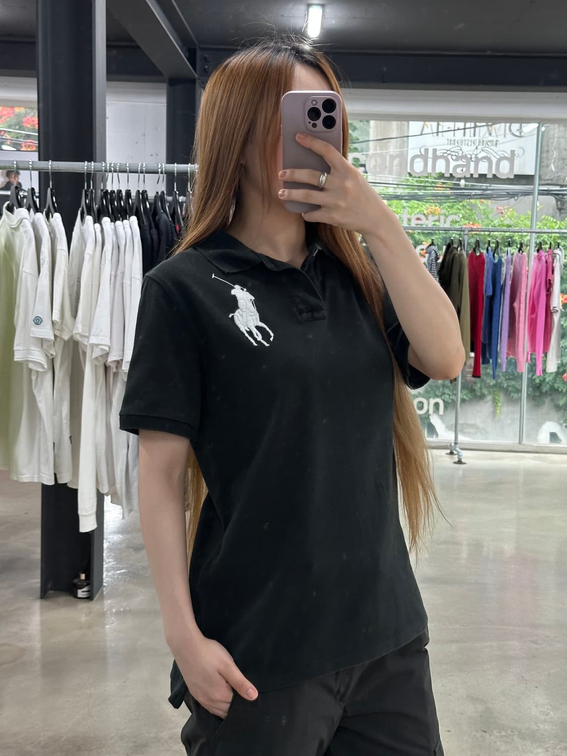 폴로랄프로렌 빅포니 넘버링 Pk반팔티 상품이미지3