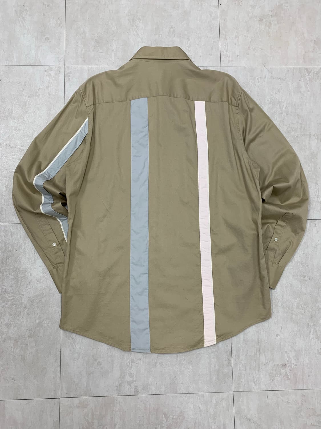 Dkny 스트라이프 패치 디테일 셔츠 #669 상품이미지8