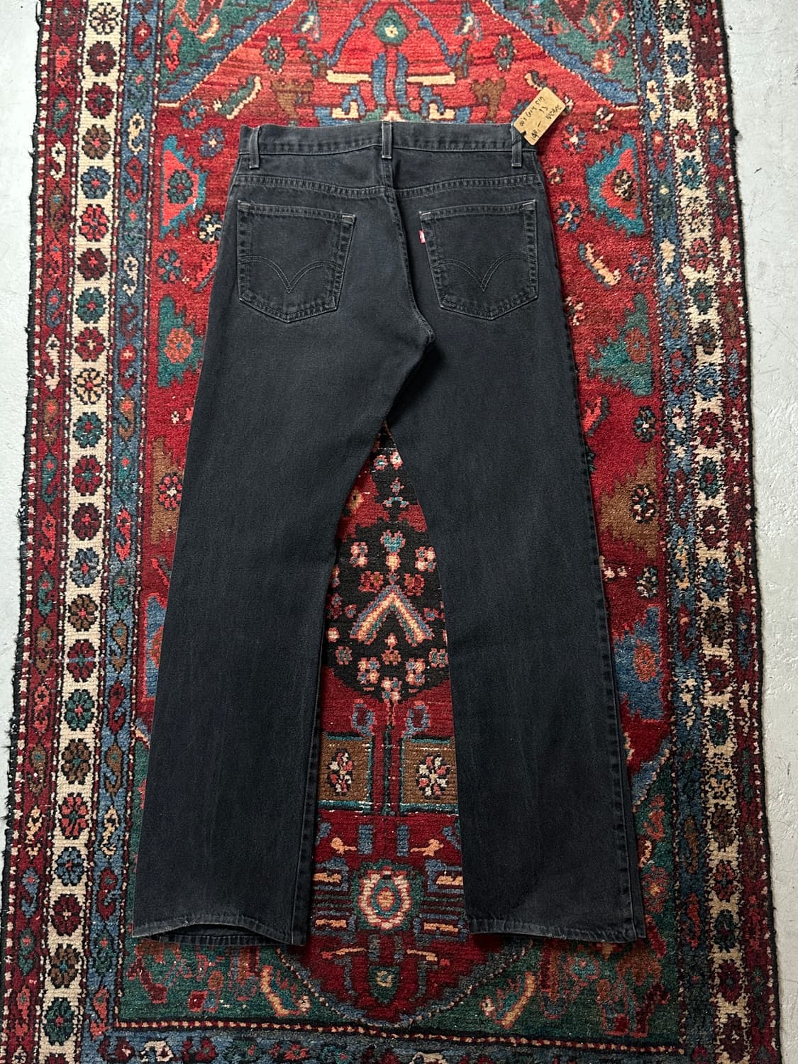 00's 빈티지 리바이스 517 블랙 플레어진 상품이미지4