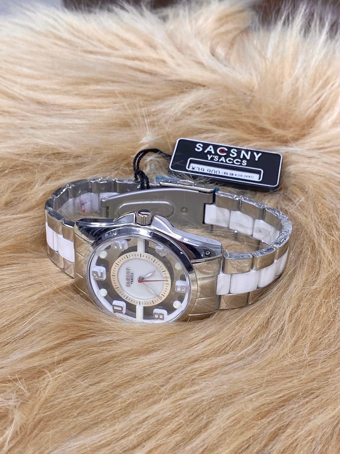 요지야마모토 와이삭스 스켈레톤 와치 상품이미지2