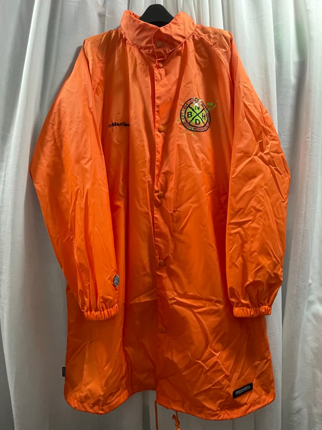 네이버후드/ 나일론 롱코트/ M 상품이미지1