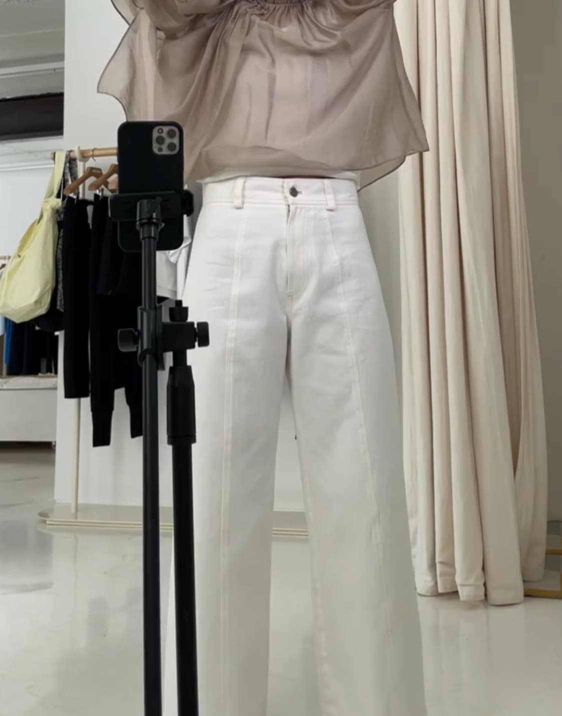 새상품)길트프리 WHITE DENIM PANTS 상품이미지9
