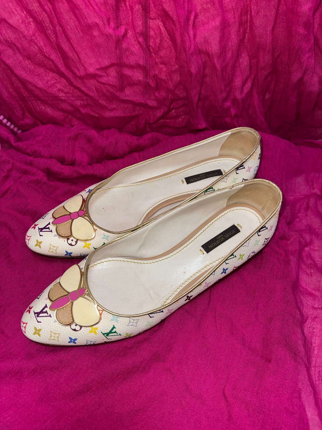 Louis Vuitton Multi monogram flats 38.5 상품이미지4