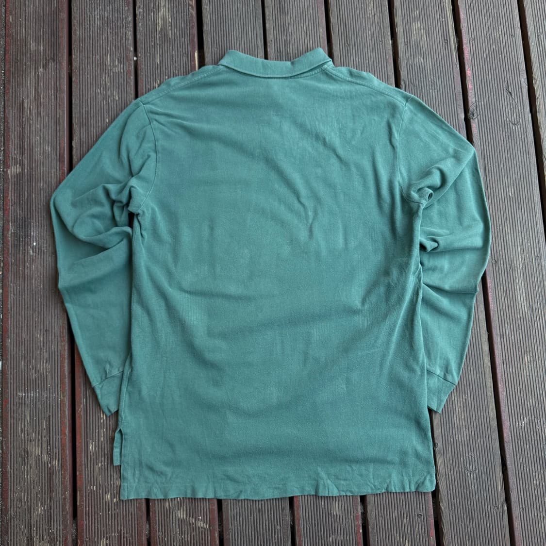 폴로 긴팔 카라티 민트컬러 상품이미지3