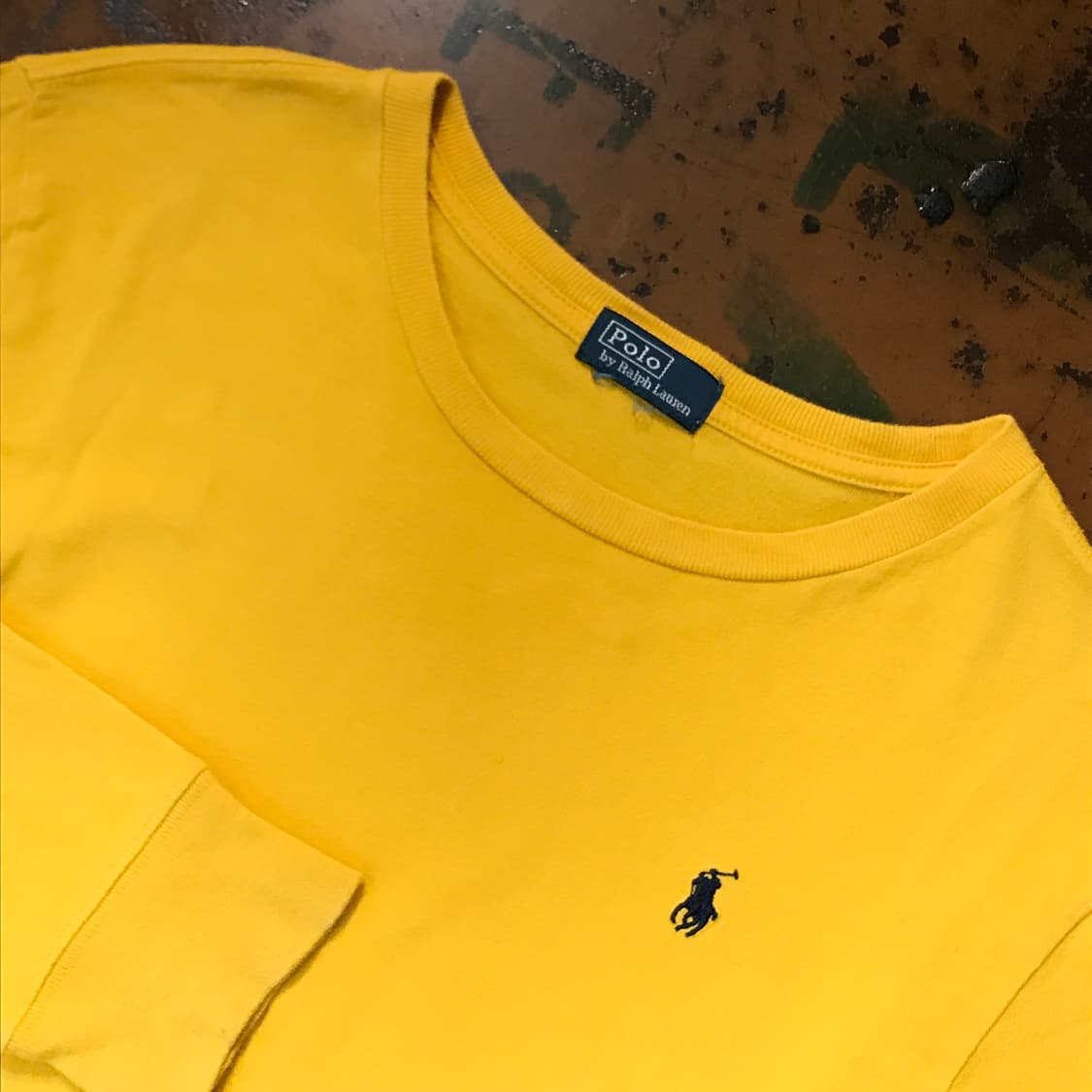 폴로랄프로렌 옐로 롱슬리브 쭉티 여성 55 사이즈 상품이미지3