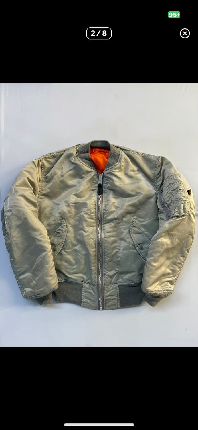 알파인더스트리 항공자켓 s ma-1 상품이미지1