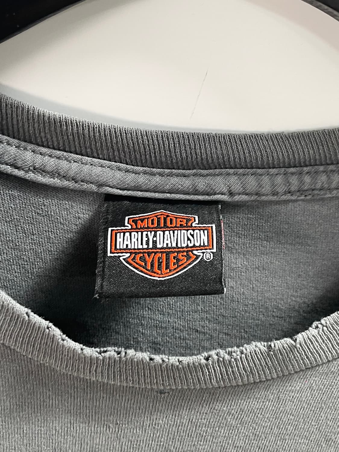 할리데이비슨 그래픽 오버핏 나시 (on.747) 상품이미지9