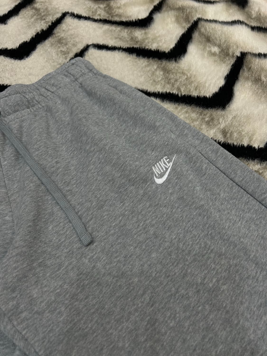 [XL]나이키 클럽 와이드 트레이닝 팬츠/그레이 상품이미지1