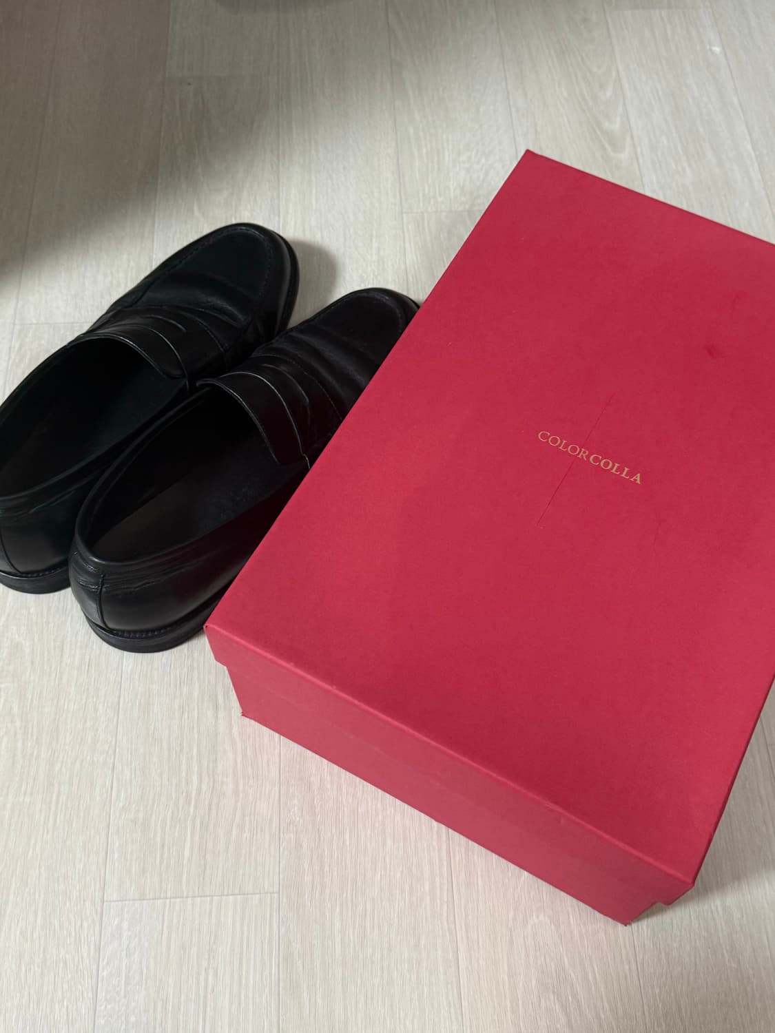 컬러콜라 로퍼 10008BK 상품이미지5