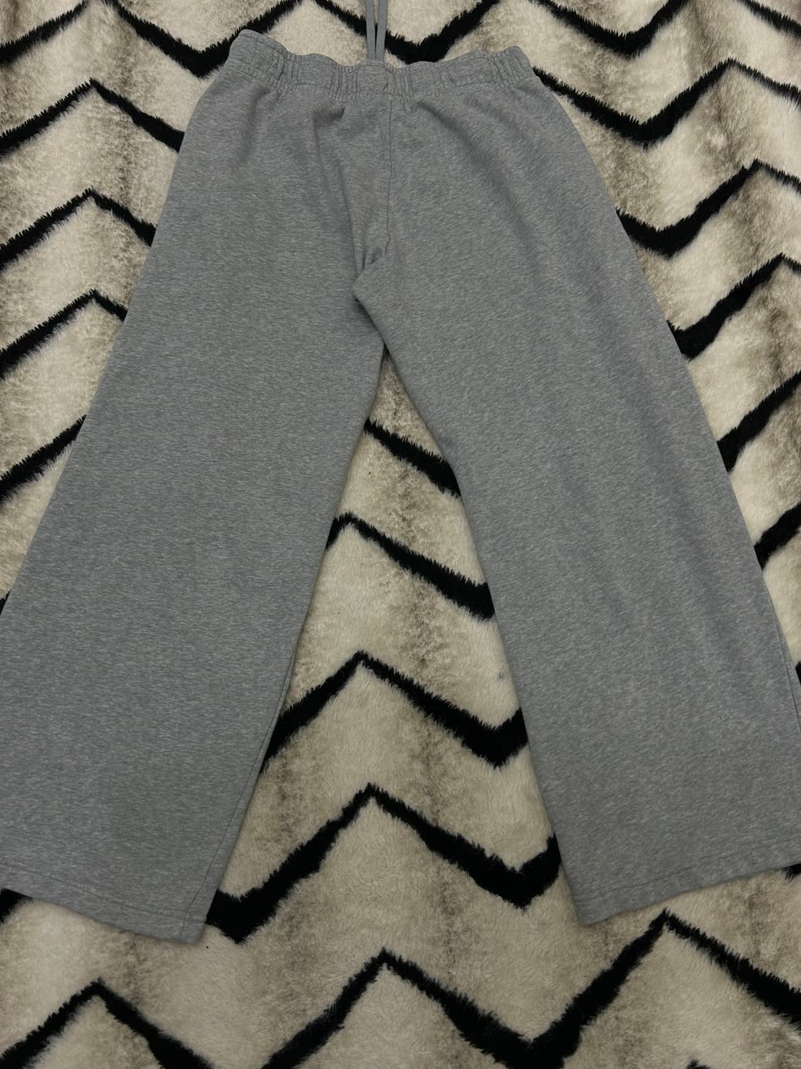 [XL]나이키 클럽 와이드 트레이닝 팬츠/그레이 상품이미지4