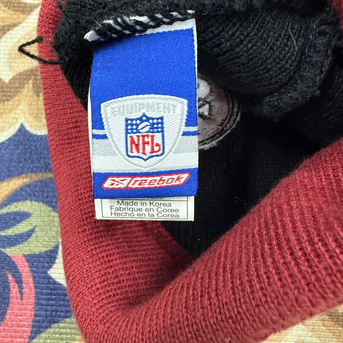 리복 NFL 샌프란시스코 포티나이너스 비니(블랙) 상품이미지3