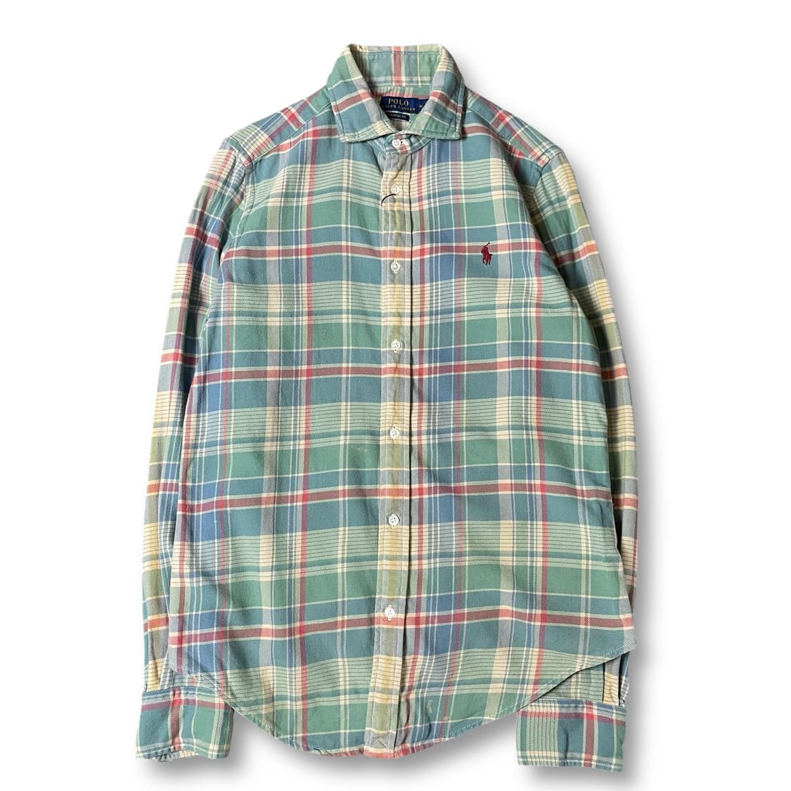 폴로랄프로렌 레드포니 솜사탕 멀티 체크 긴팔 셔츠 클래식핏 M 상품이미지1