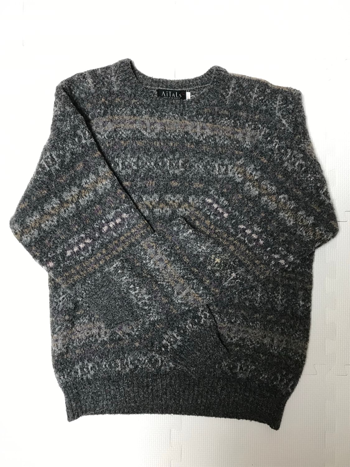 빈티지 노르딕 팬턴 니트 상품이미지3