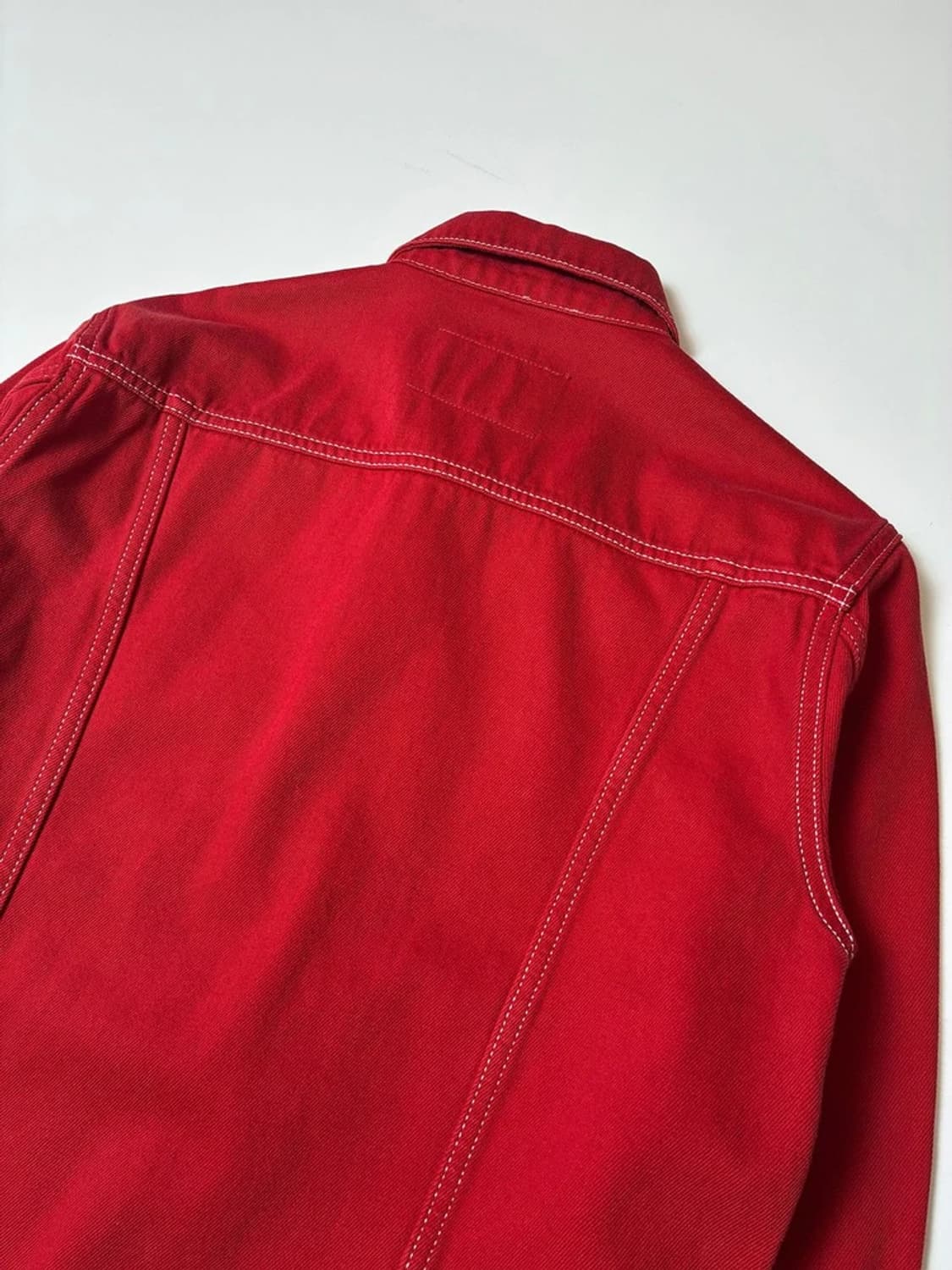 산드로 옴므 레드 트러커 데님 자켓 PN8169 상품이미지6