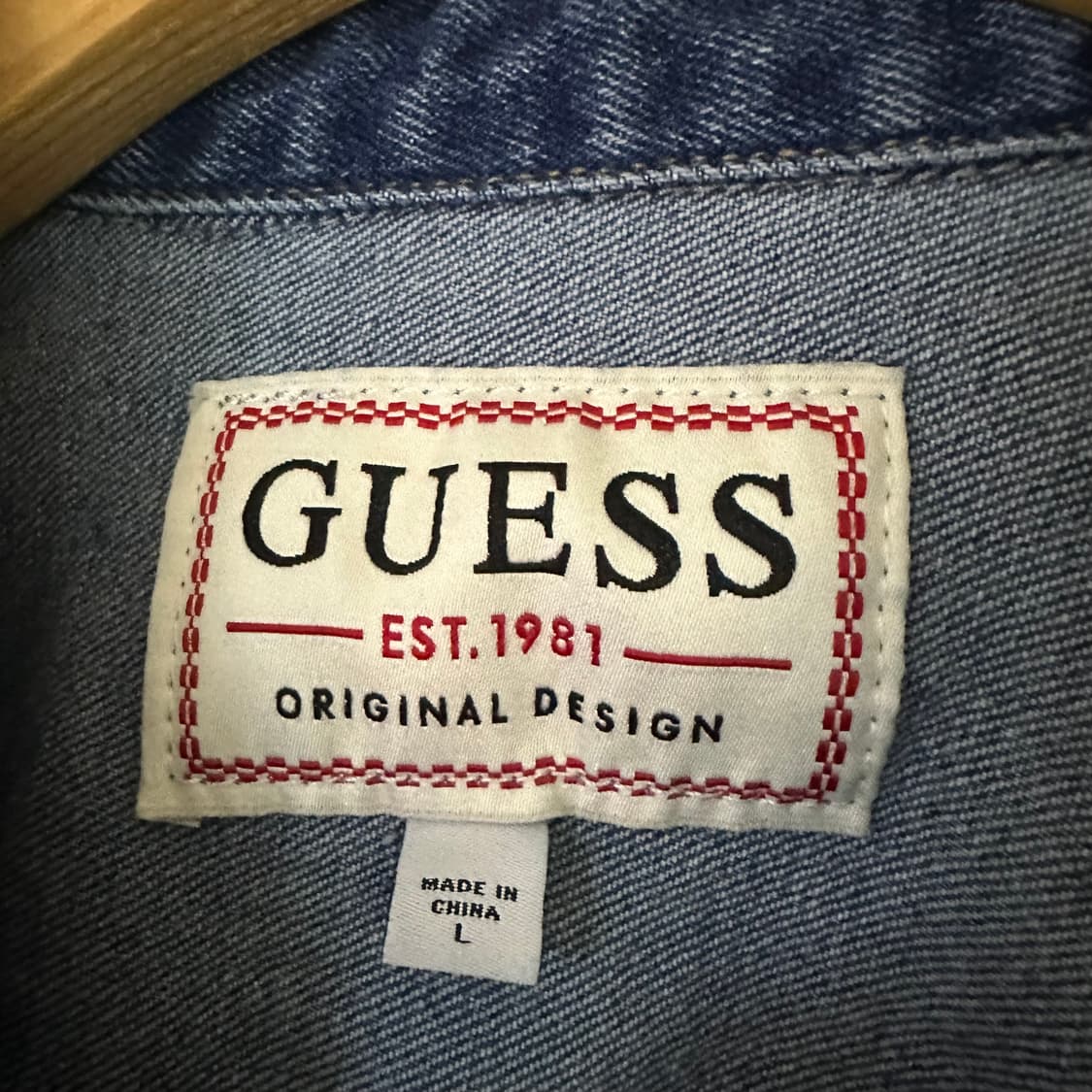 L 게스 청자켓 상품이미지3