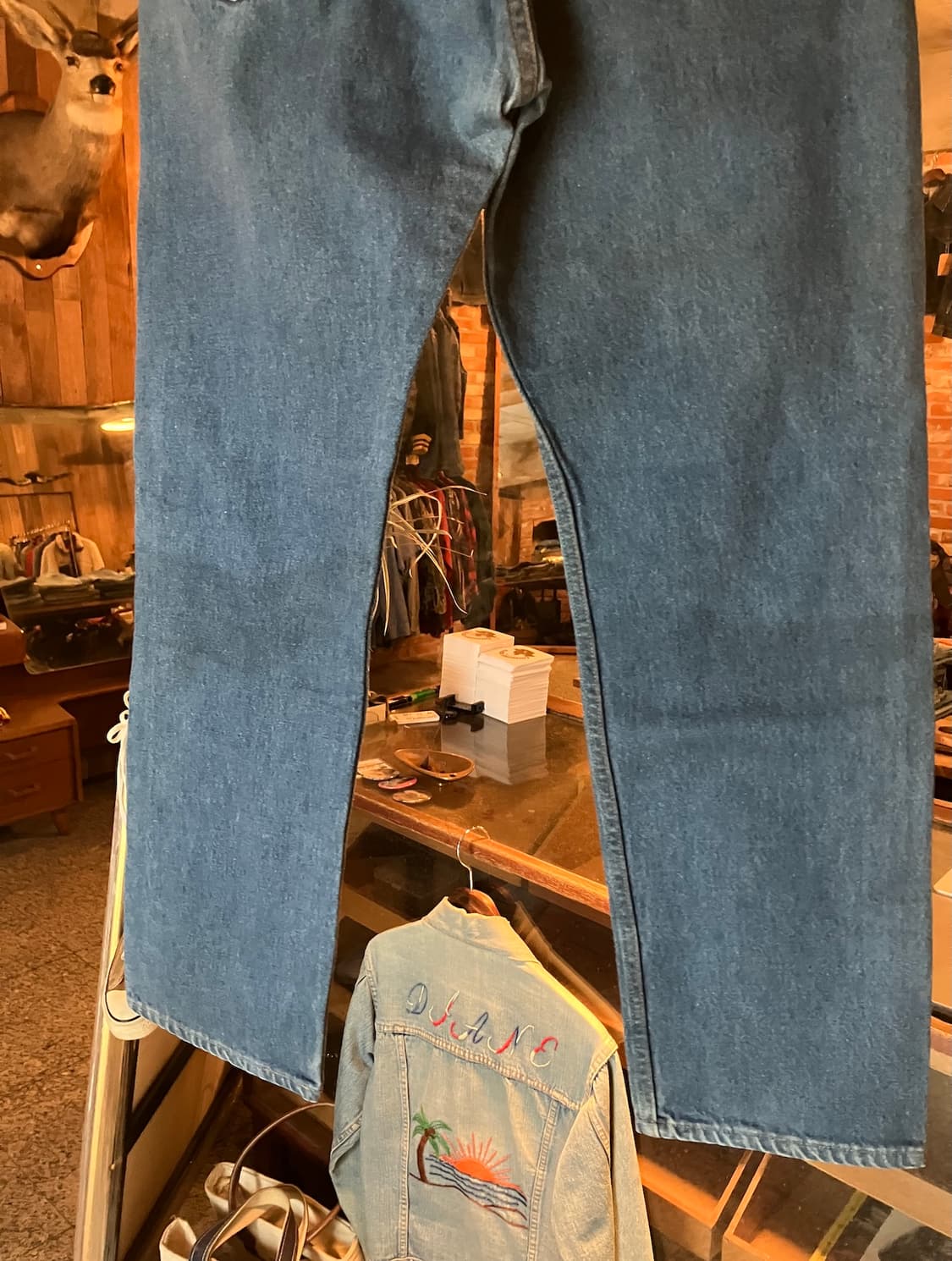 USA 빈티지 리바이스 501 데님 팬츠 상품이미지7