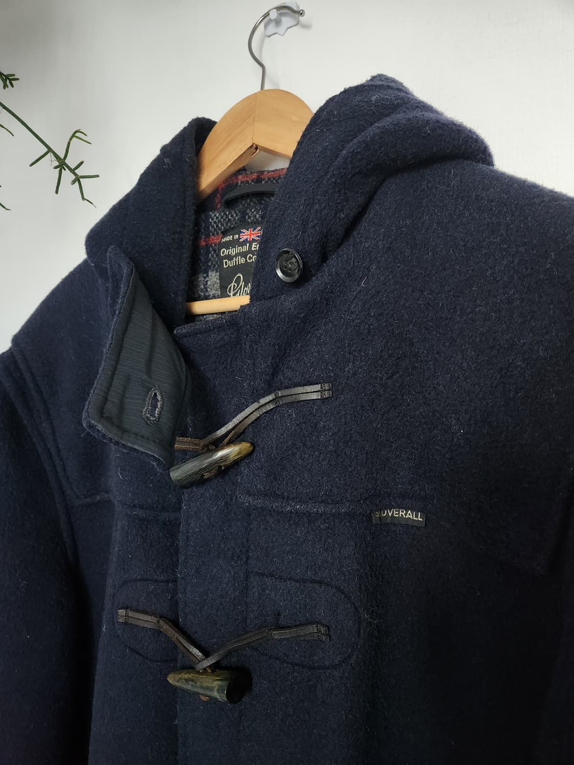 70s 글로버올 헤비 울 더플코트 상품이미지4