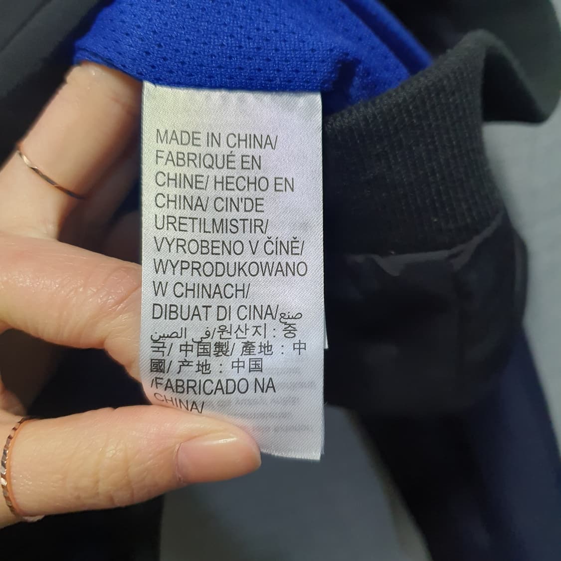 캘빈클라인 남성 나일론 블루종 자켓   상품이미지6