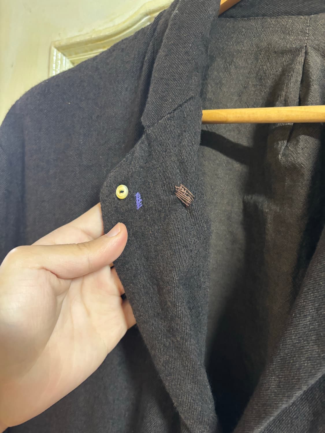 투빌더스하우스 컬렉션 다크 브라운 블레이저 상품이미지6