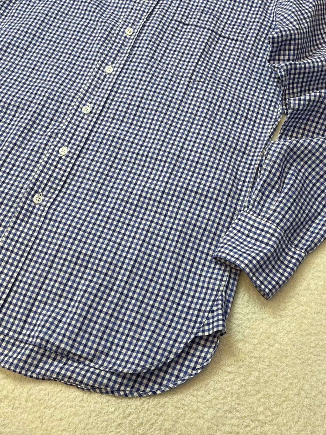 드레익스 잉글랜드 깅엄 체크 셔츠 PN5808    상품이미지3