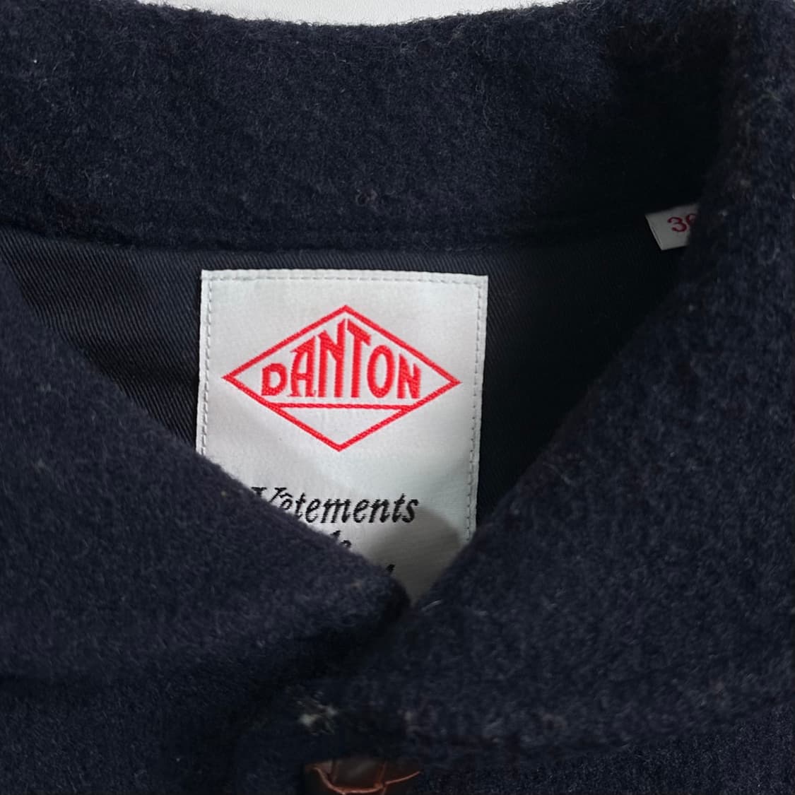 단톤 울 하프코트 상품이미지5