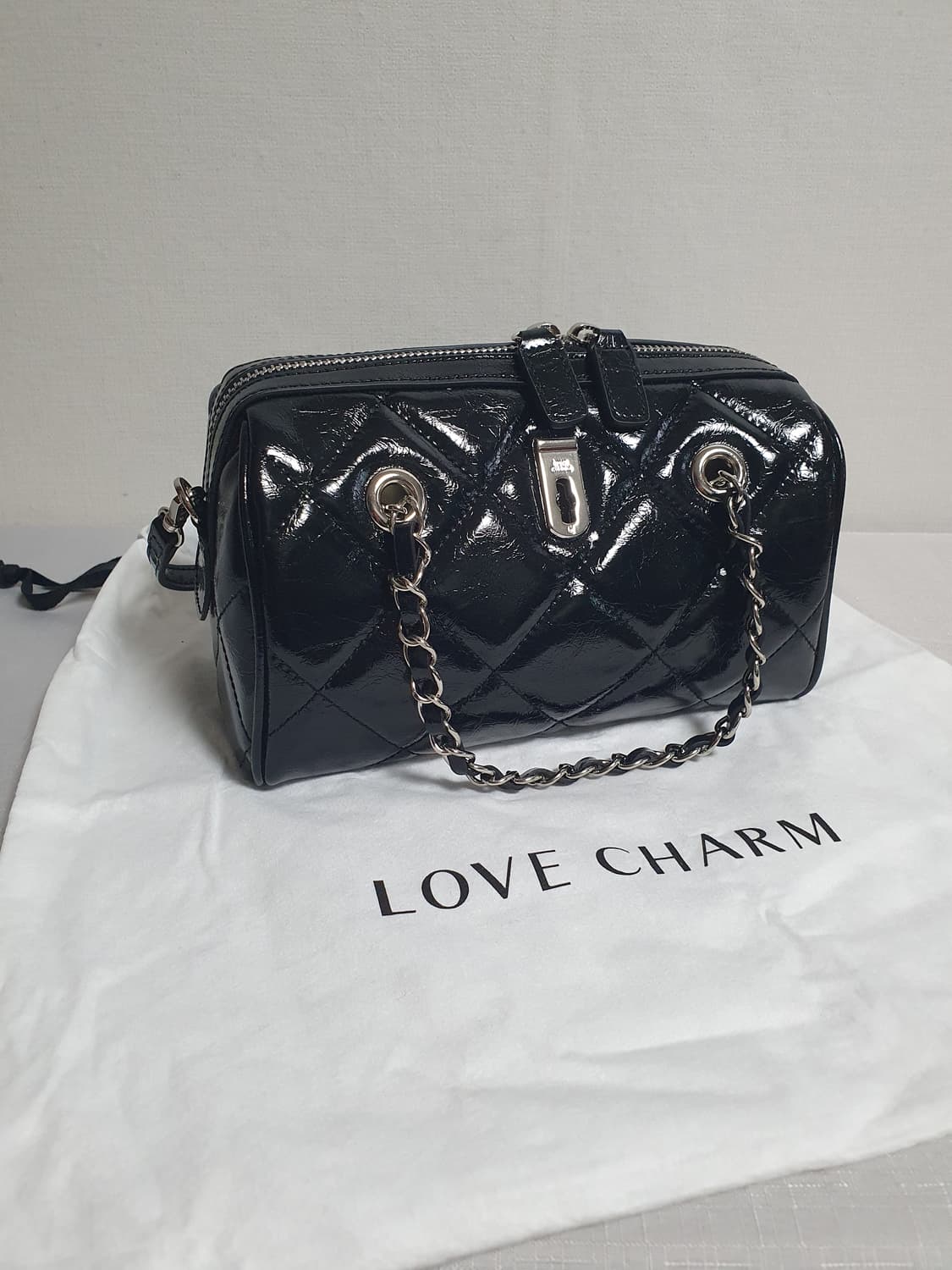 러브참 오드 보스턴백  상품이미지3