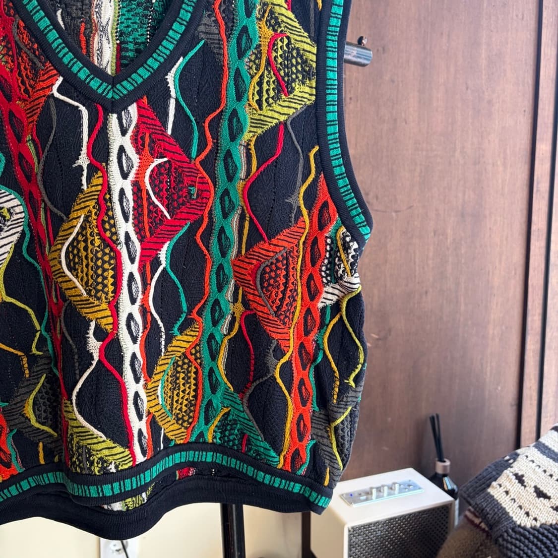 15611 - 쿠지 3D 케이블 니트 베스트 상품이미지4