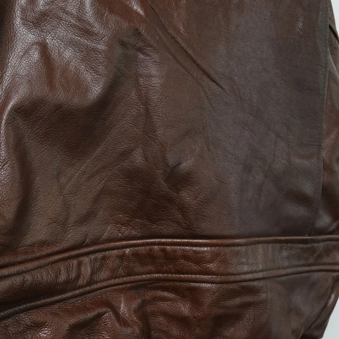 90'S RARE ANGEL LEATHER A-2 소가죽점퍼 62195 상품이미지7