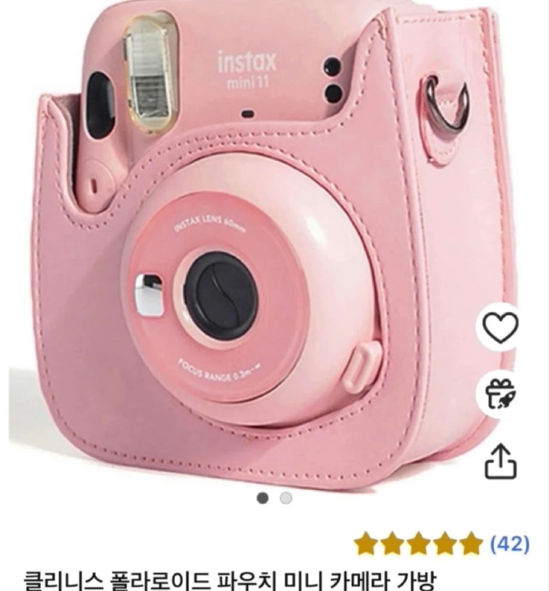 인스탁스 미니11 핑크 (+가방) 상품이미지1