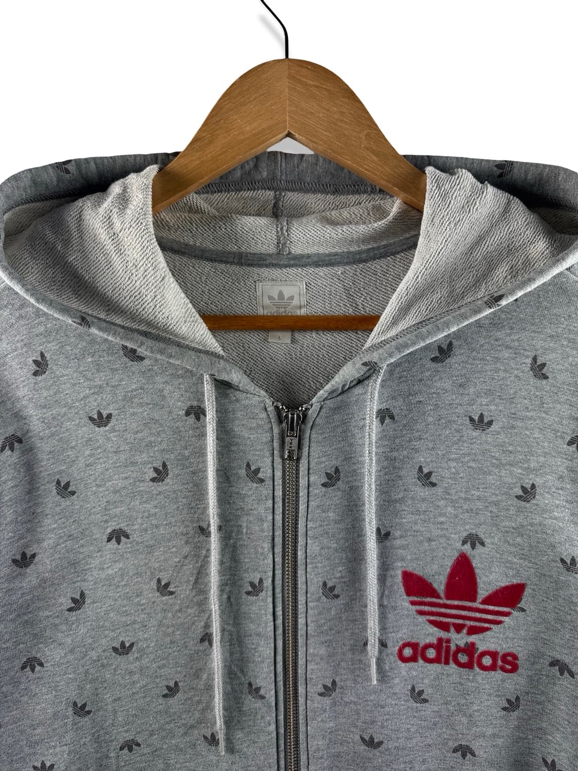 아디다스 트레포일 모노그램 후드집업2225 상품이미지3