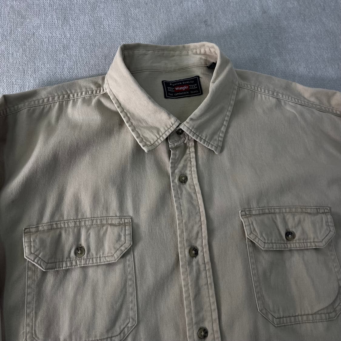 110 랭글러 투포켓 워크셔츠 상품이미지2