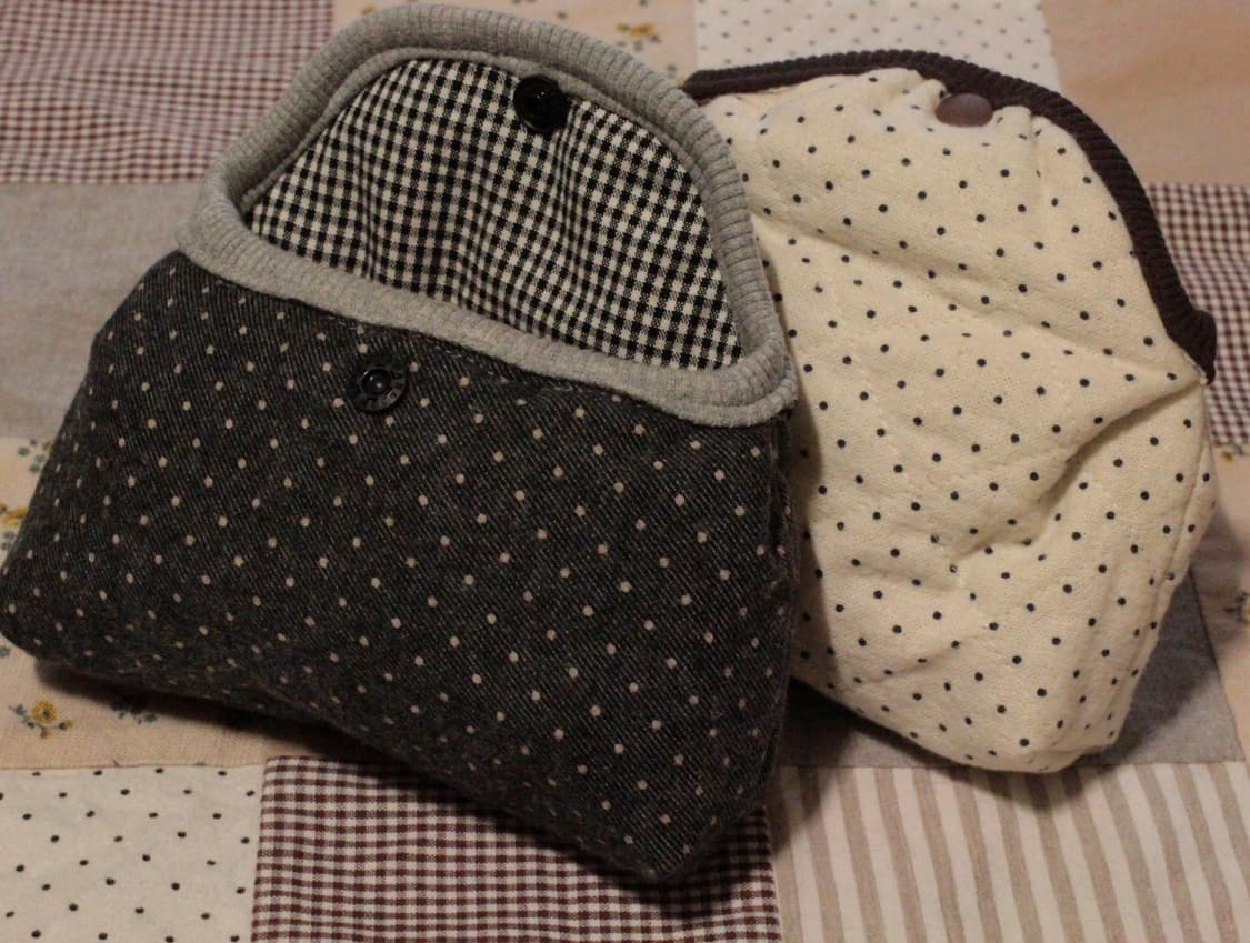 핸드메이드 도트 시보리 파우치 상품이미지3