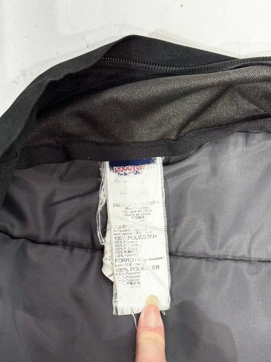 잔스포츠 블랙 백팩 가방 상품이미지6