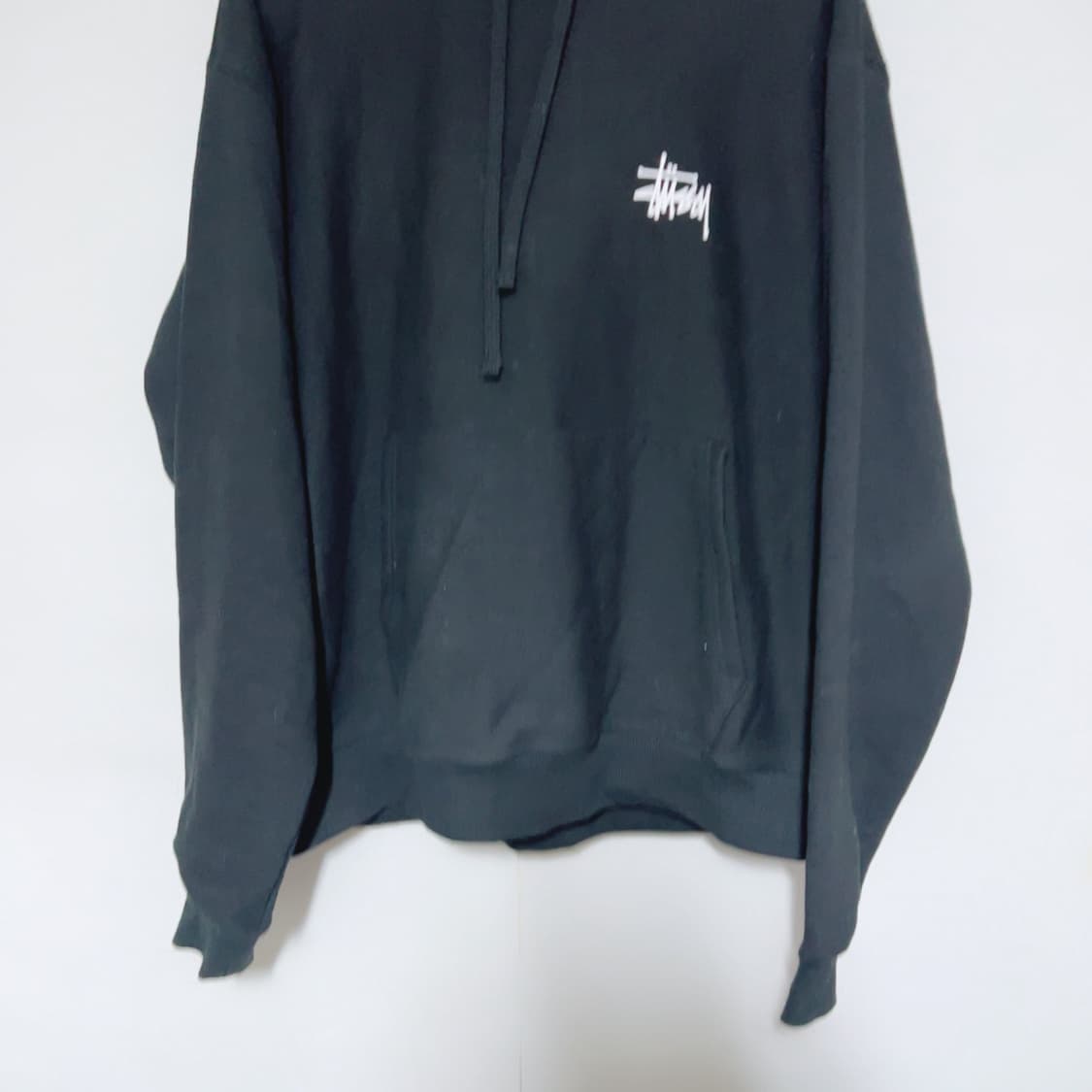 스투시 블랙 빅사이즈 봄 공용 후드티 상품이미지3