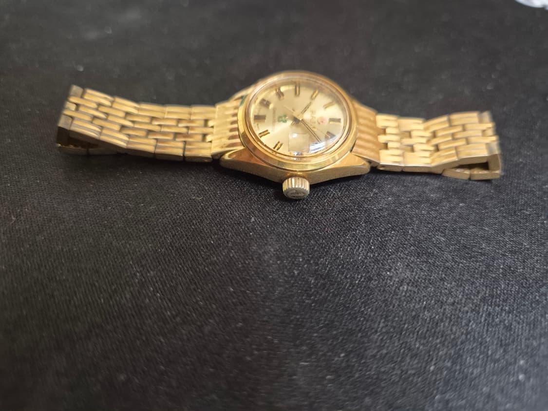 RADO 라도 빈티지 오토매틱 금장 손목 시계 여성용  상품이미지10