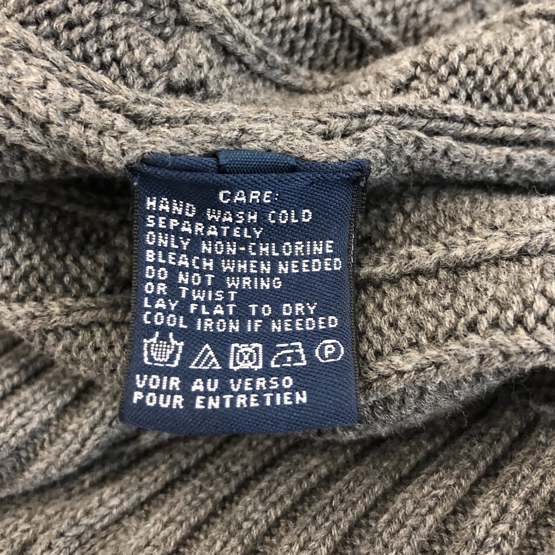 폴로 랄프로렌 핑크포니 케이블니트 XL  상품이미지6