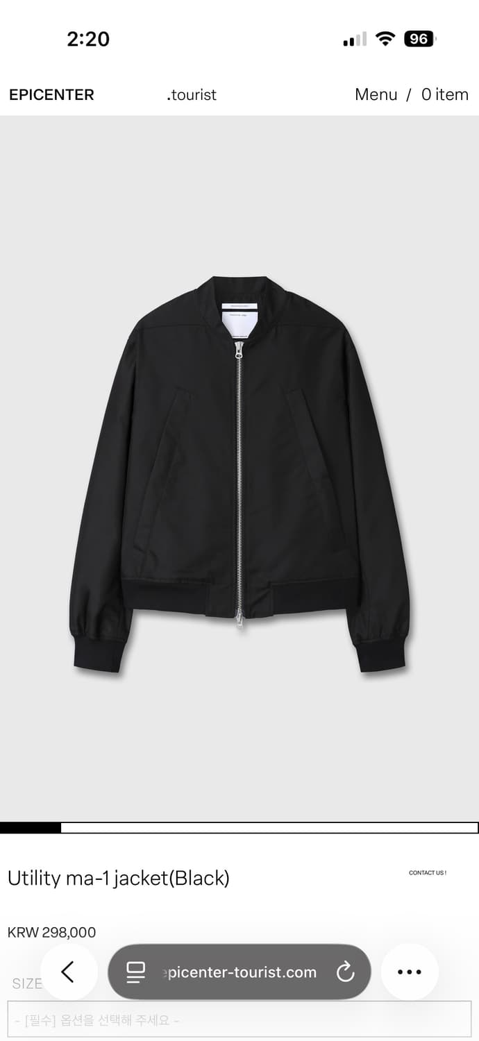 에피센터 ma1 블랙 m 상품이미지1