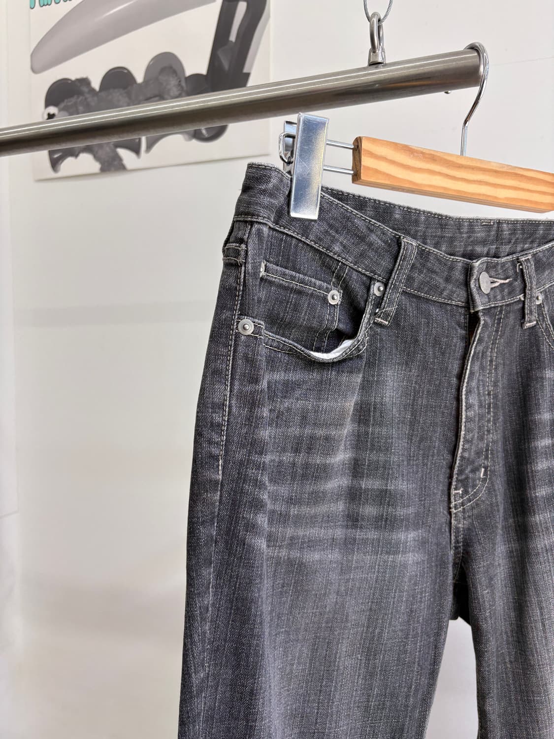 UNIQLO  부츠컷데님 상품이미지3