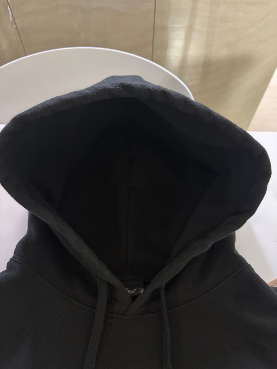 스투시 월드투어 후드티 블랙 사이즈M 상품이미지3