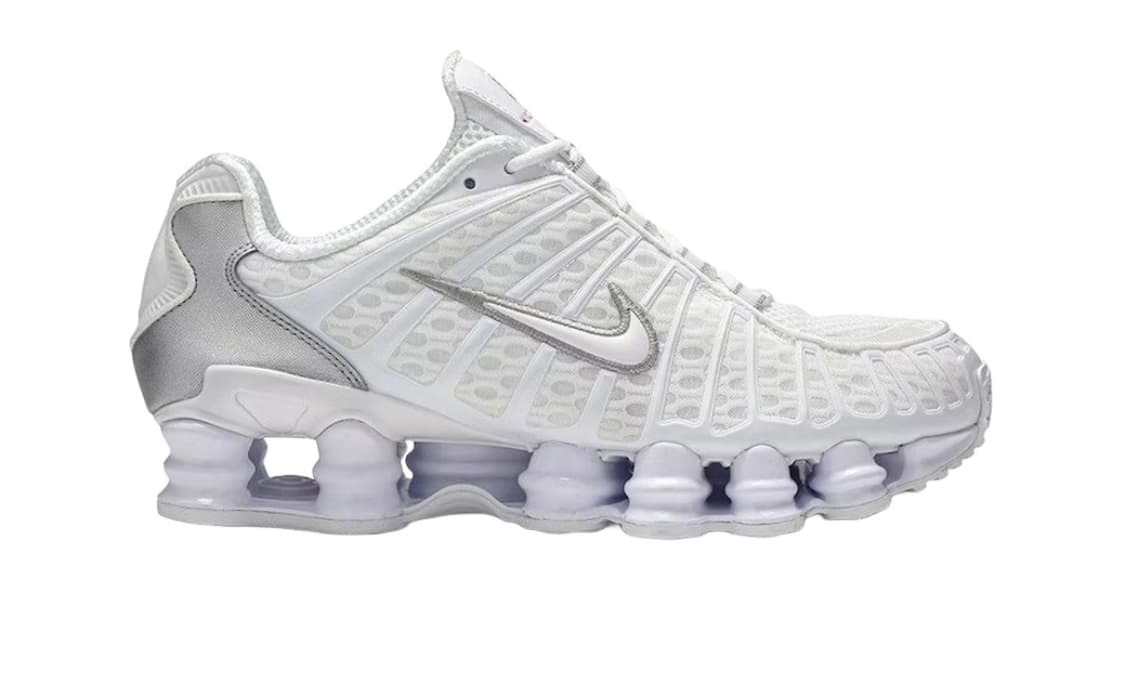 나이키 샥스 TL 화이트 앤 맥스 오렌지 270 상품이미지1