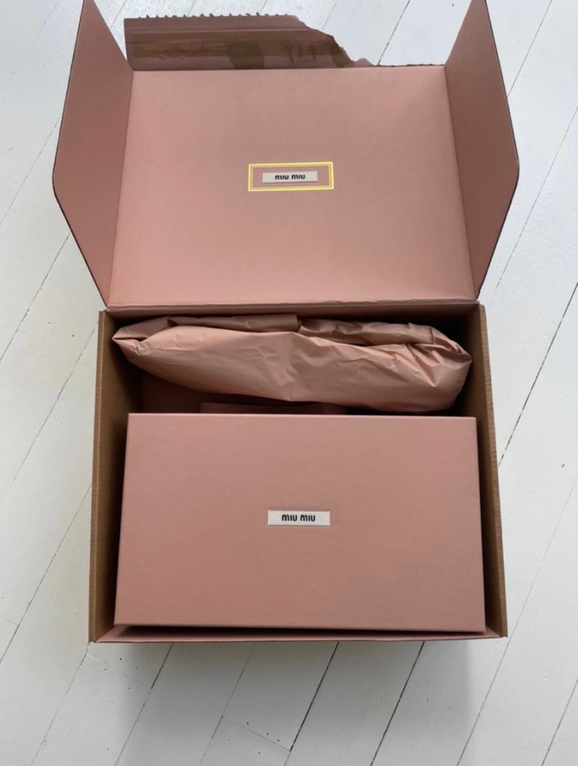 미우미우 발레리나 플랫 새틴 화이트 38 상품이미지6