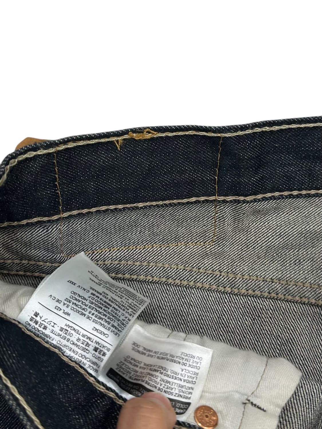 리바이스 501 다크 데님팬츠 (36) 상품이미지5