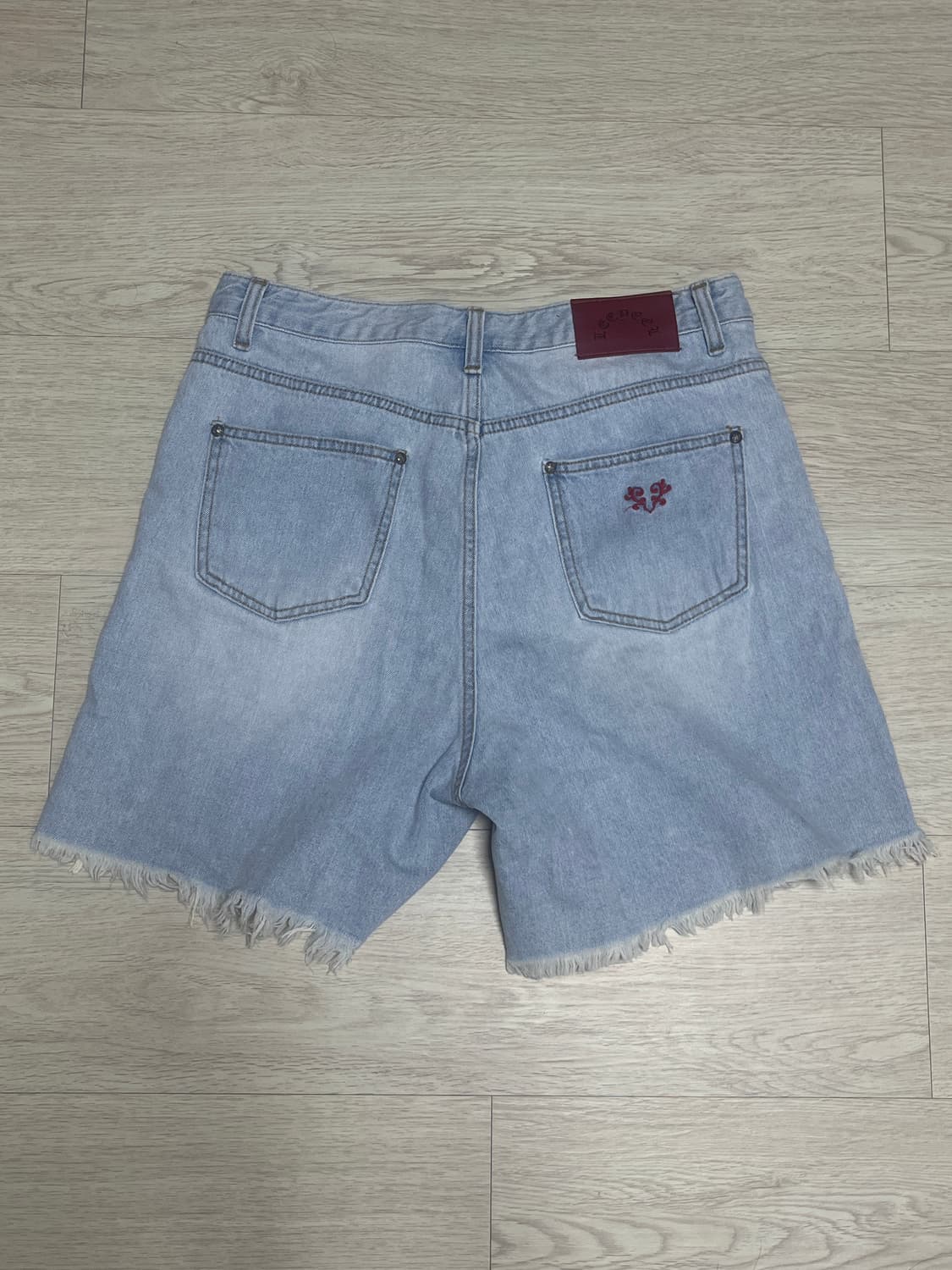 Yeel 데님 쇼츠 상품이미지3